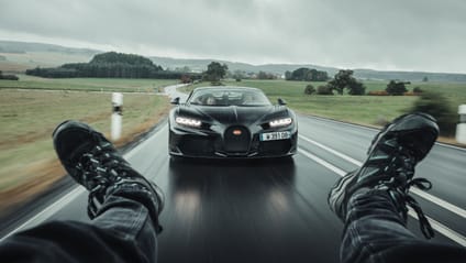 driving a £2.6m Bugatti Chiron Super Sport around the Nürburgring