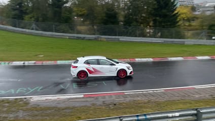 driving a £2.6m Bugatti Chiron Super Sport around the Nürburgring