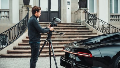 driving a £2.6m Bugatti Chiron Super Sport around the Nürburgring