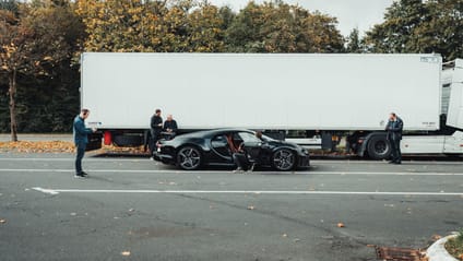 driving a £2.6m Bugatti Chiron Super Sport around the Nürburgring