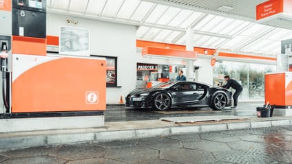 driving a £2.6m Bugatti Chiron Super Sport around the Nürburgring