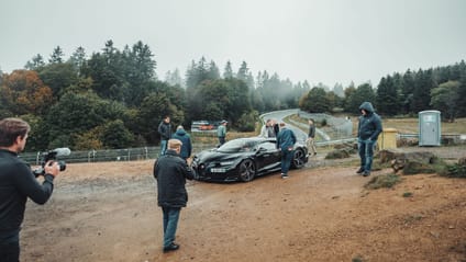 driving a £2.6m Bugatti Chiron Super Sport around the Nürburgring