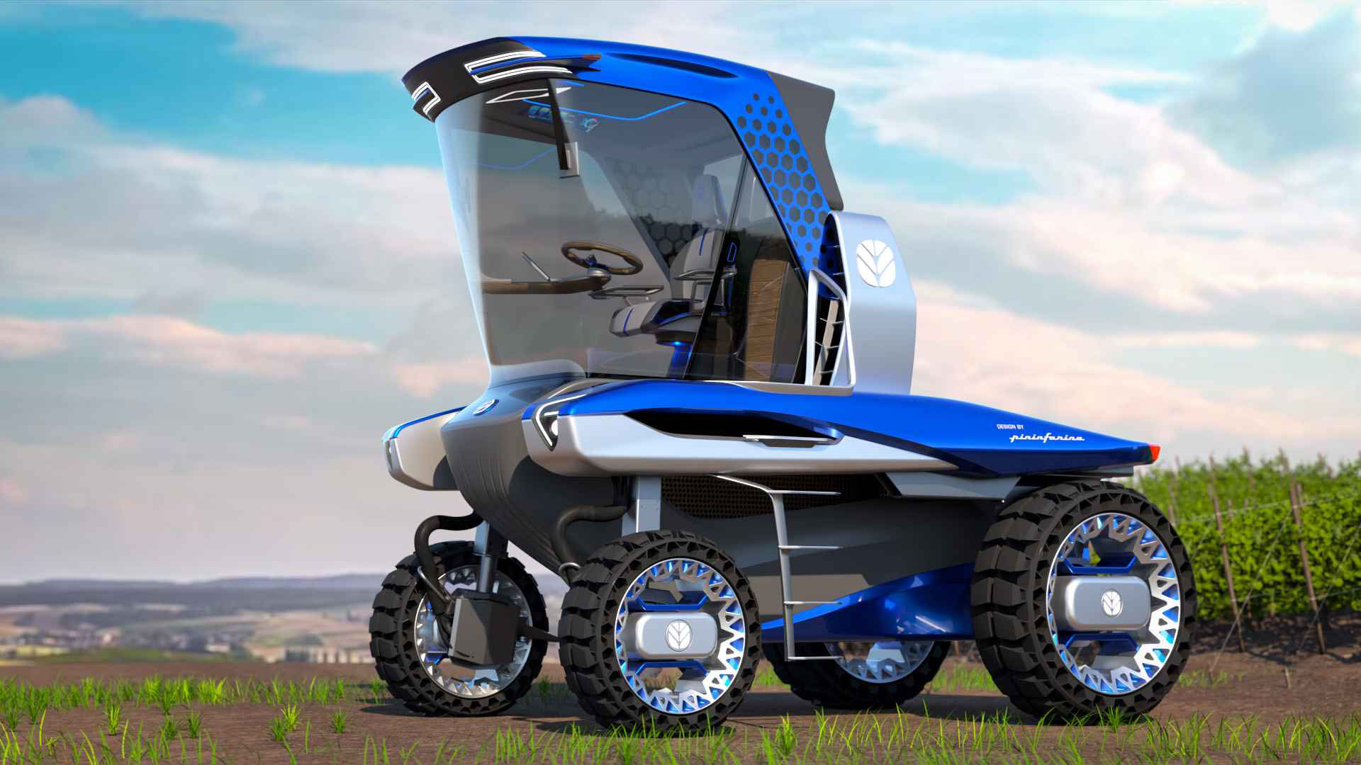 Pininfarina Straddle Tractor Concept