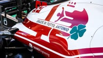 Antonio Giovinazzi Alfa Romeo goodbye message