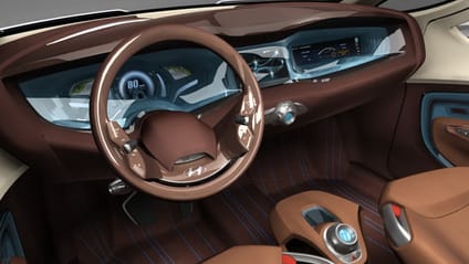 Hyundai HED-5 i-Mode concept dashboard