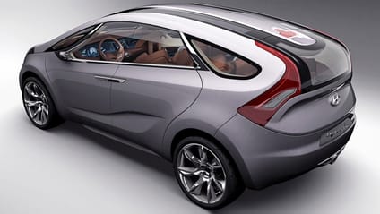 Hyundai HED-5 i-Mode concept rear side view