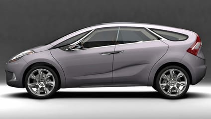 Hyundai HED-5 i-Mode concept side
