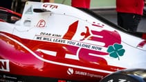 Kimi Raikkonen Alfa Romeo goodbye message