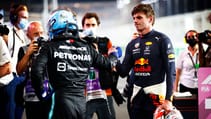 Valtteri Bottas and Max Verstappen Saudi Arabia 2021