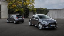 Mazda 2 Hybrid Toyota Yaris Top Gear