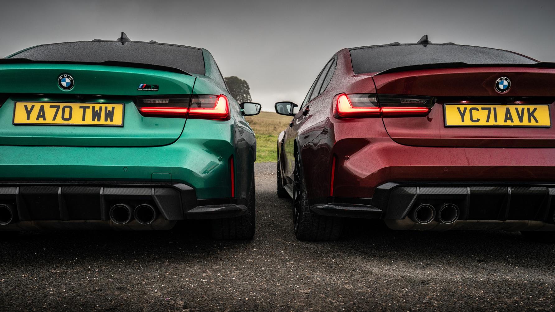 BMW M3 Competition 2WD vs 4WD