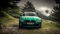 BMW G80 M3 Road Trip Isle of Man Green