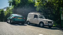 BMW G80 M3 Road Trip Isle of Man Green