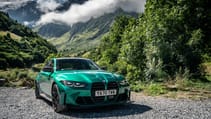 BMW G80 M3 Road Trip Isle of Man Green