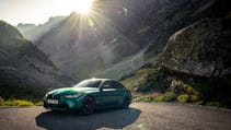 BMW G80 M3 Road Trip Isle of Man Green