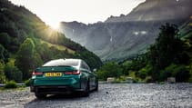 BMW G80 M3 Road Trip Isle of Man Green