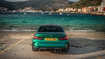 BMW G80 M3 Road Trip Isle of Man Green