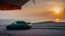 BMW G80 M3 Road Trip Isle of Man Green