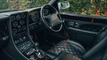 Bentley Continental R silver interior