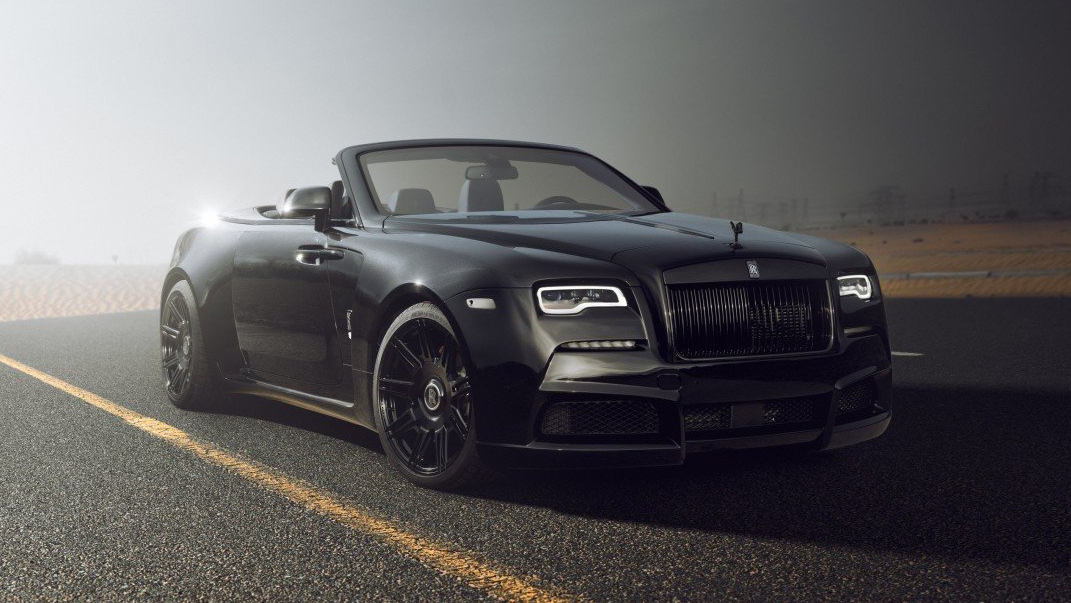 SPOFEC OVERDOSE based on the Rolls-Royce Black Badge Dawn Top Gear