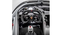 Porsche Vision Gran Turismo interior steering wheel