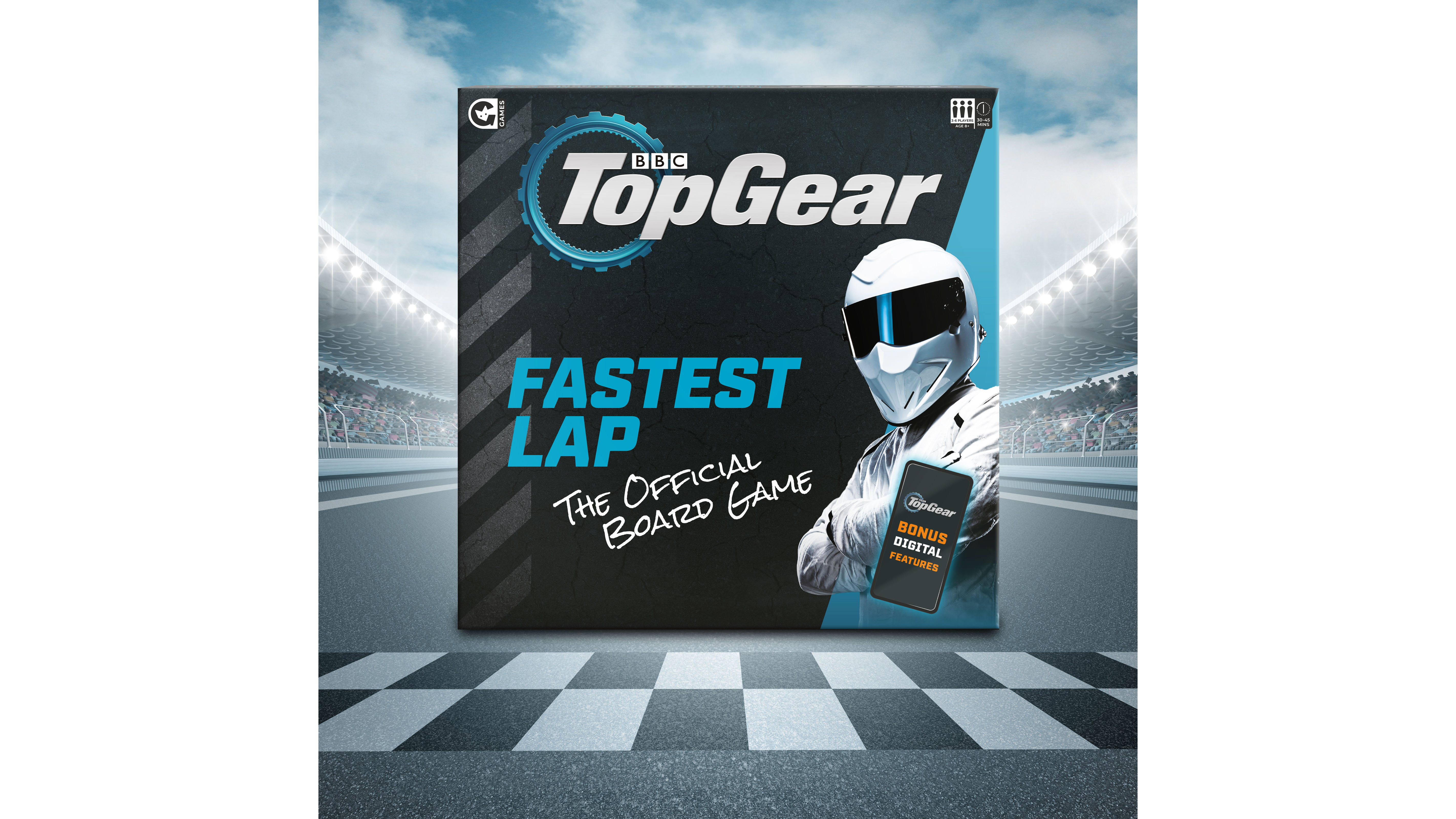 Race around the TG track in the new Top Gear Board Game