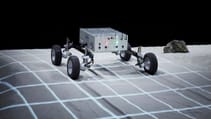 Nissan electric lunar rover