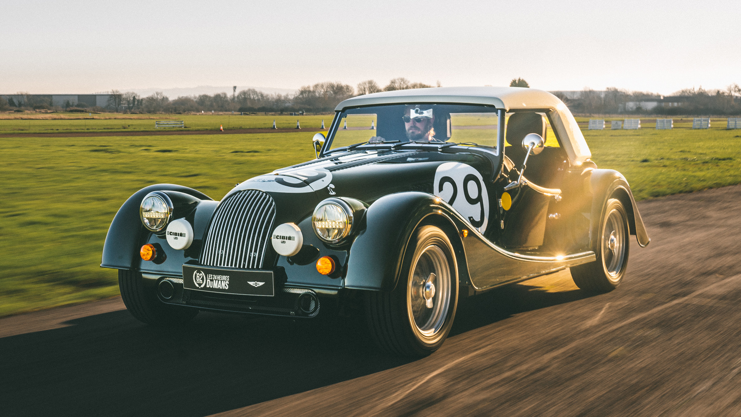 Morgan Plus Four LM62 front