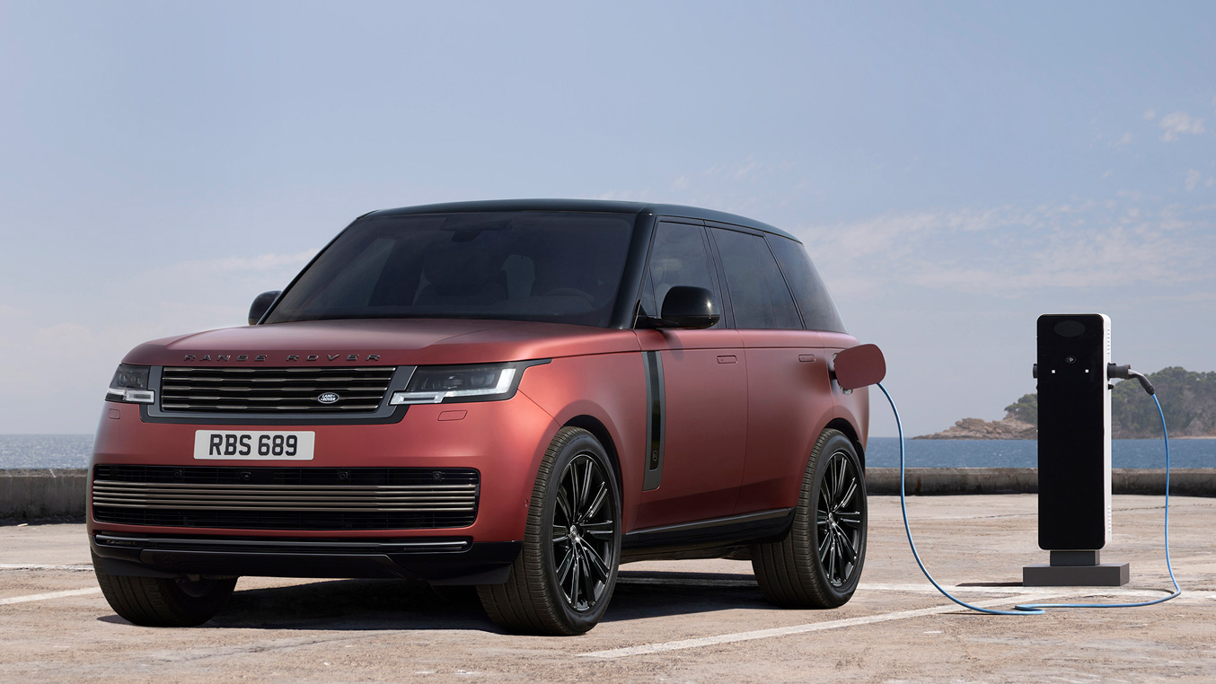 Range Rover charging