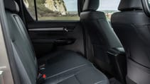 Toyota Hilux pick-up back seats