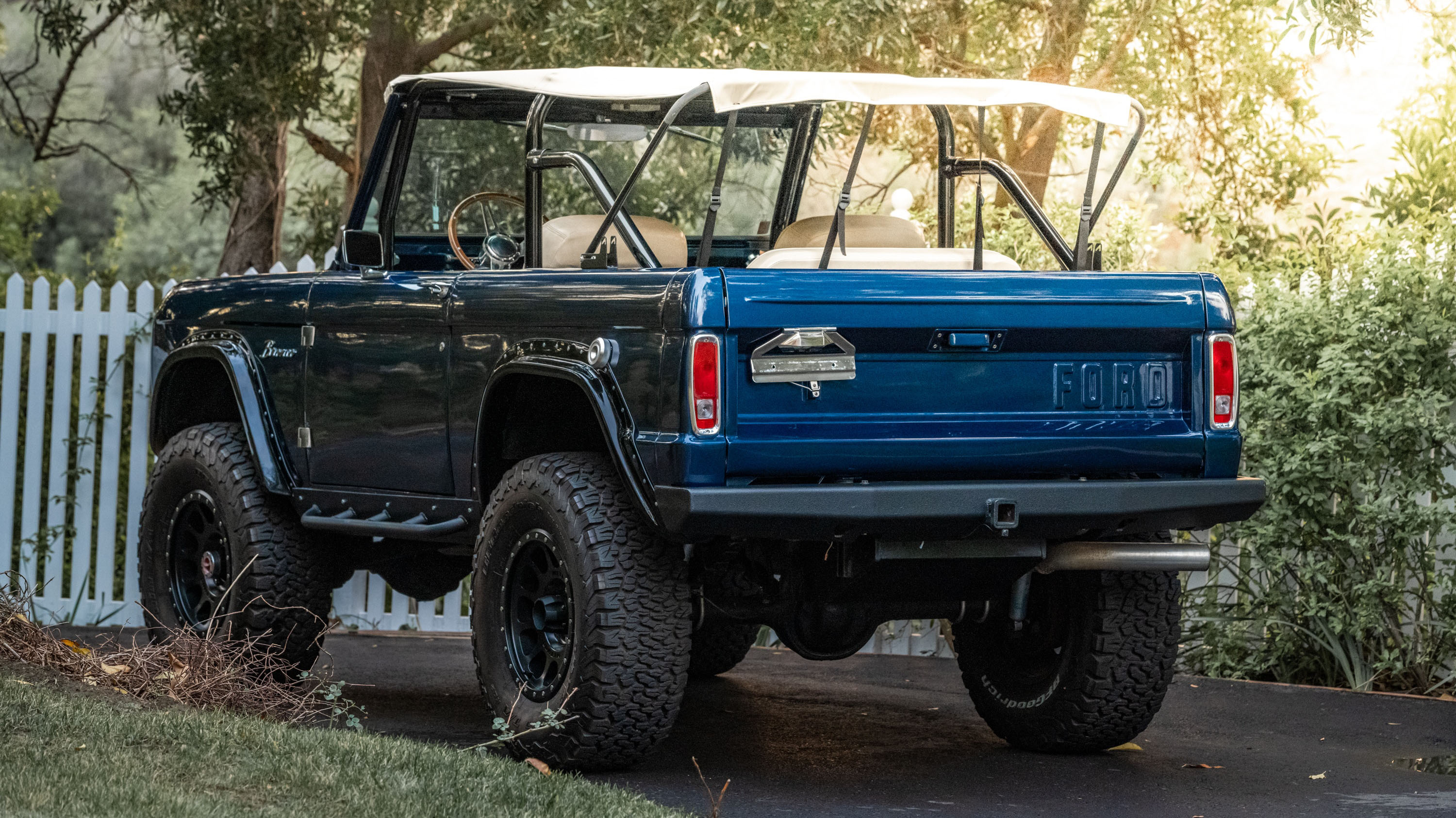 Jenson Button’s modified Ford Bronco is up for auction