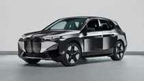 BMW iX Flow featuring E Ink front