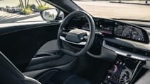 Lucid Air steering wheel