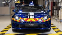 Gendarmerie Alpine A110 front