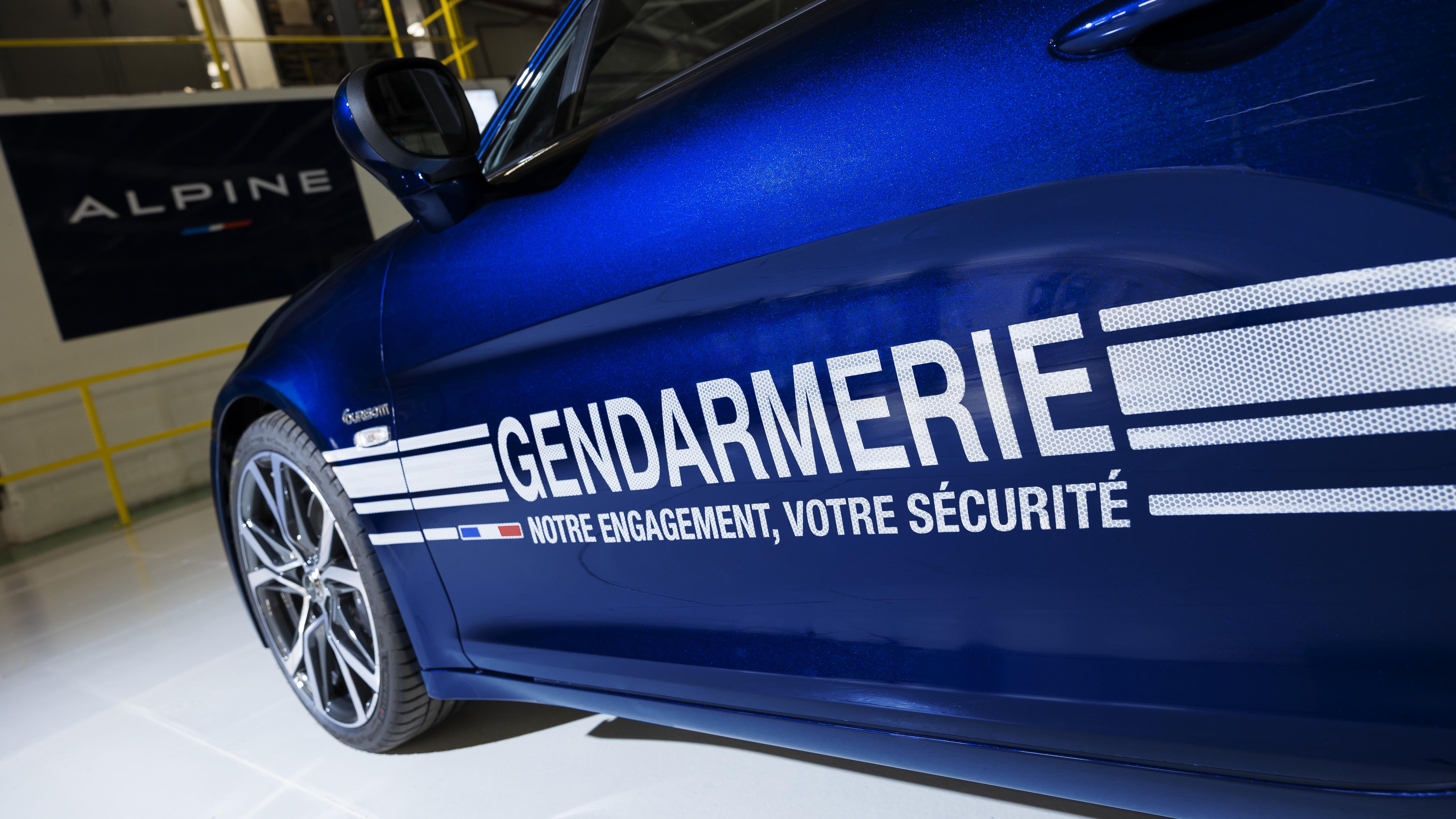 Gendarmerie Alpine A110 door