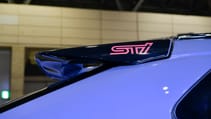 Subaru Solterra STI concept spoiler