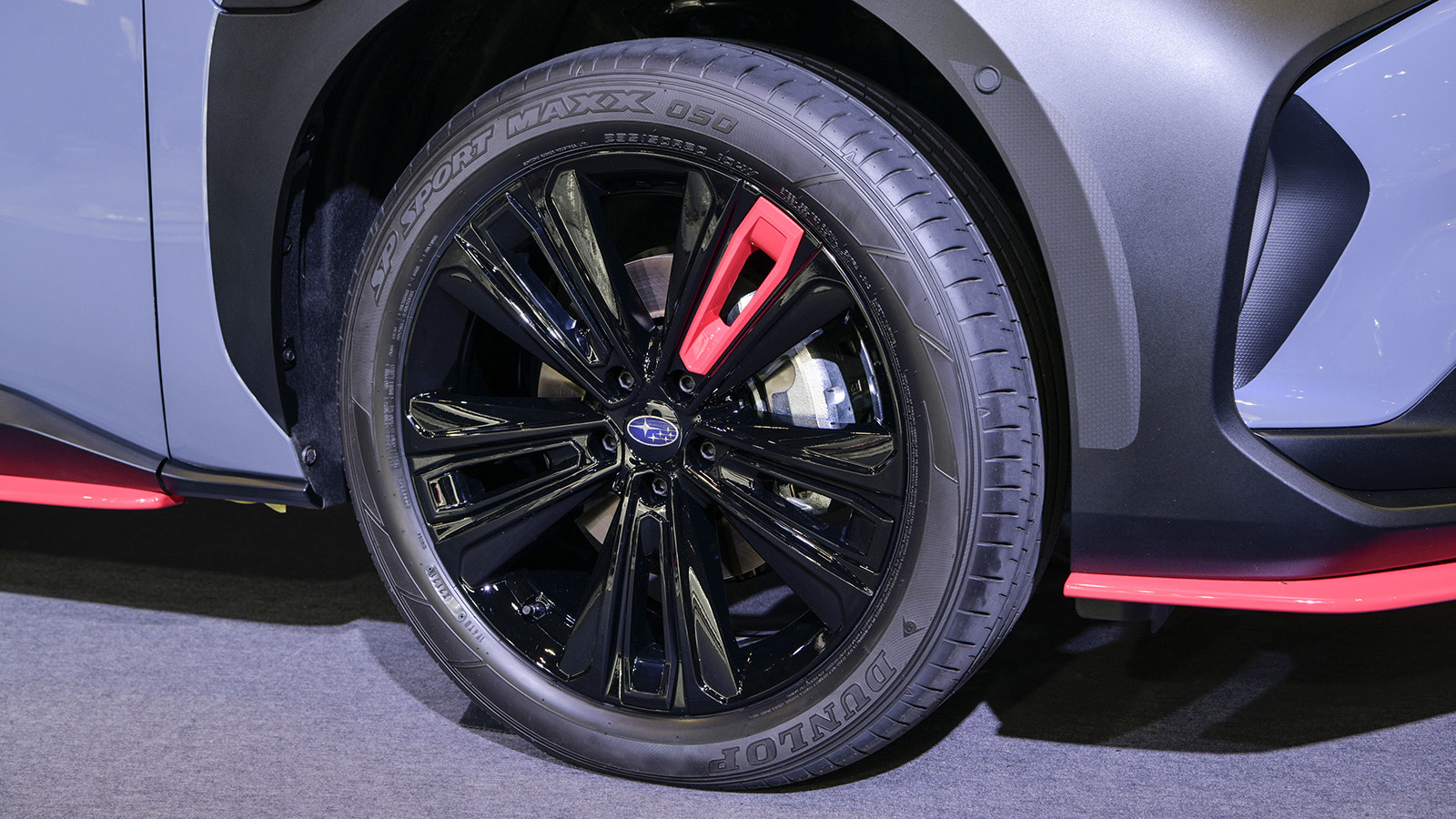 Subaru Solterra STI concept wheel