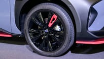 Subaru Solterra STI concept wheel