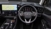 Lexus NX steering wheel