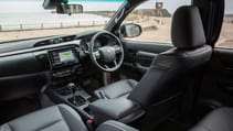 Toyota Hilux pick-up interior