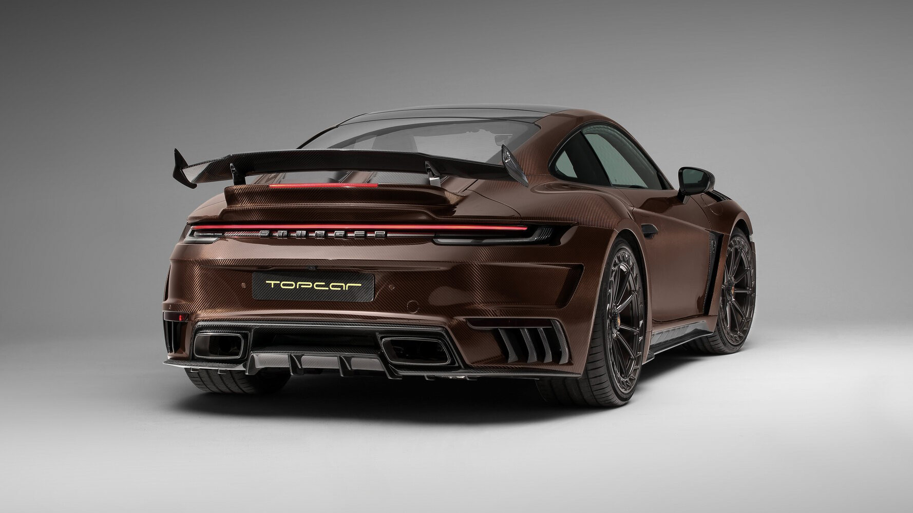 TopCar 911 Turbo S Top Gear Brown