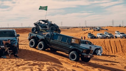 Spectating at the Dakar