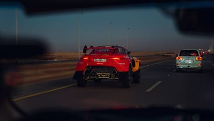 Spectating at the Dakar