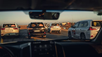 Spectating at the Dakar