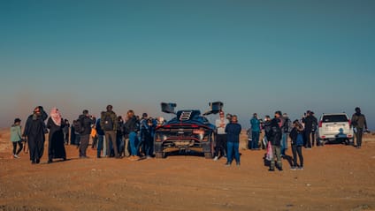 Spectating at the Dakar