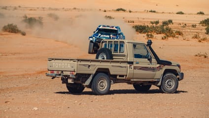 Spectating at the Dakar