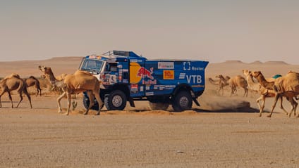 Spectating at the Dakar