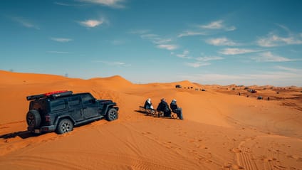 Spectating at the Dakar