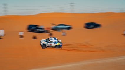 Spectating at the Dakar