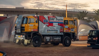 DAF truck Dakar Classic